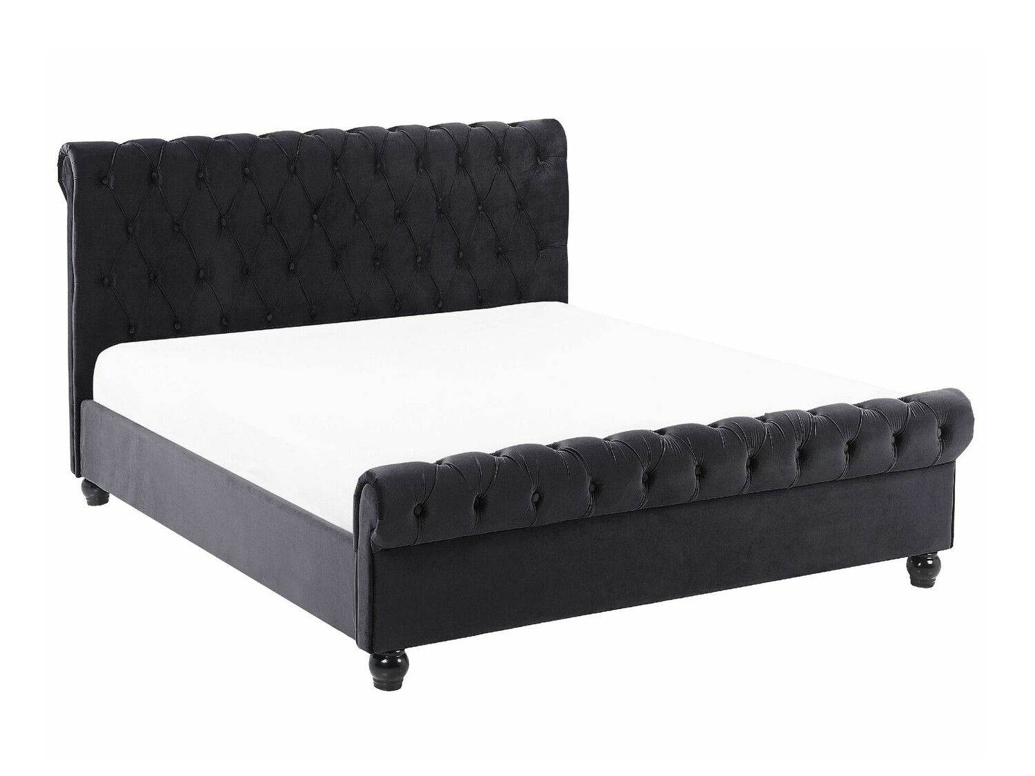 Postelja Berwyn 424 (Črna)