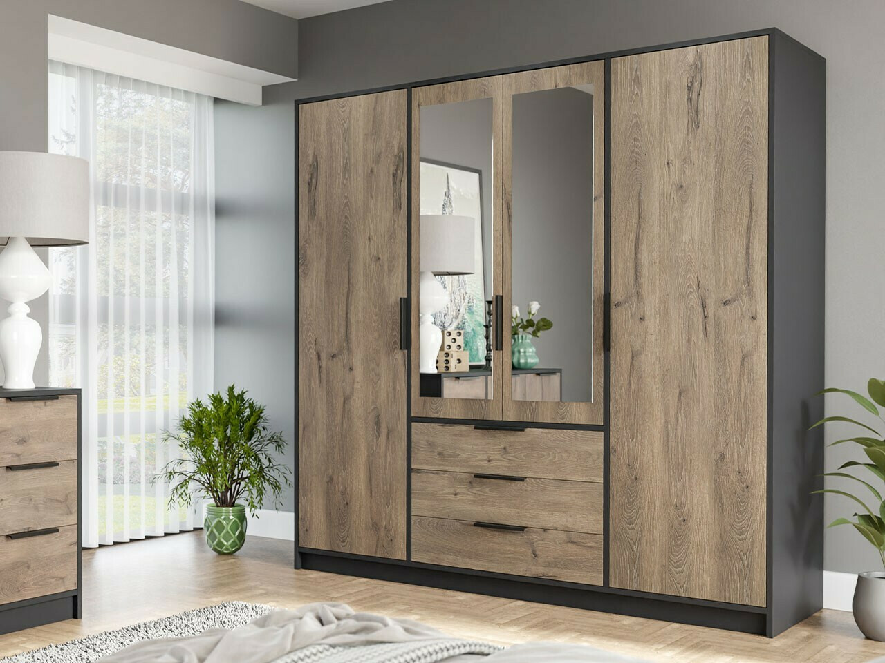 Garderobna omara Ophdome 107