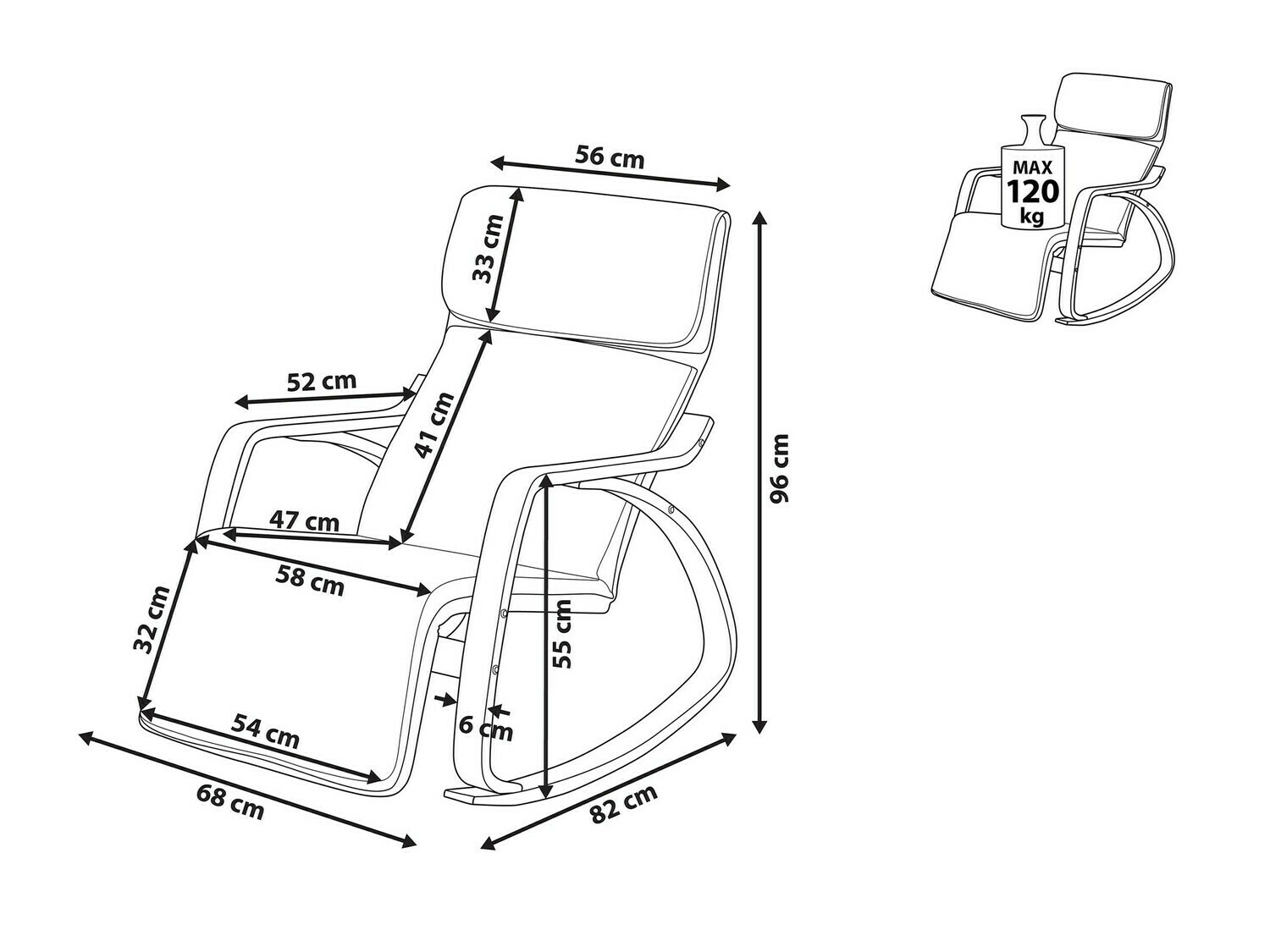Gugalnik Berwyn 463 (Bež + Svetel les)