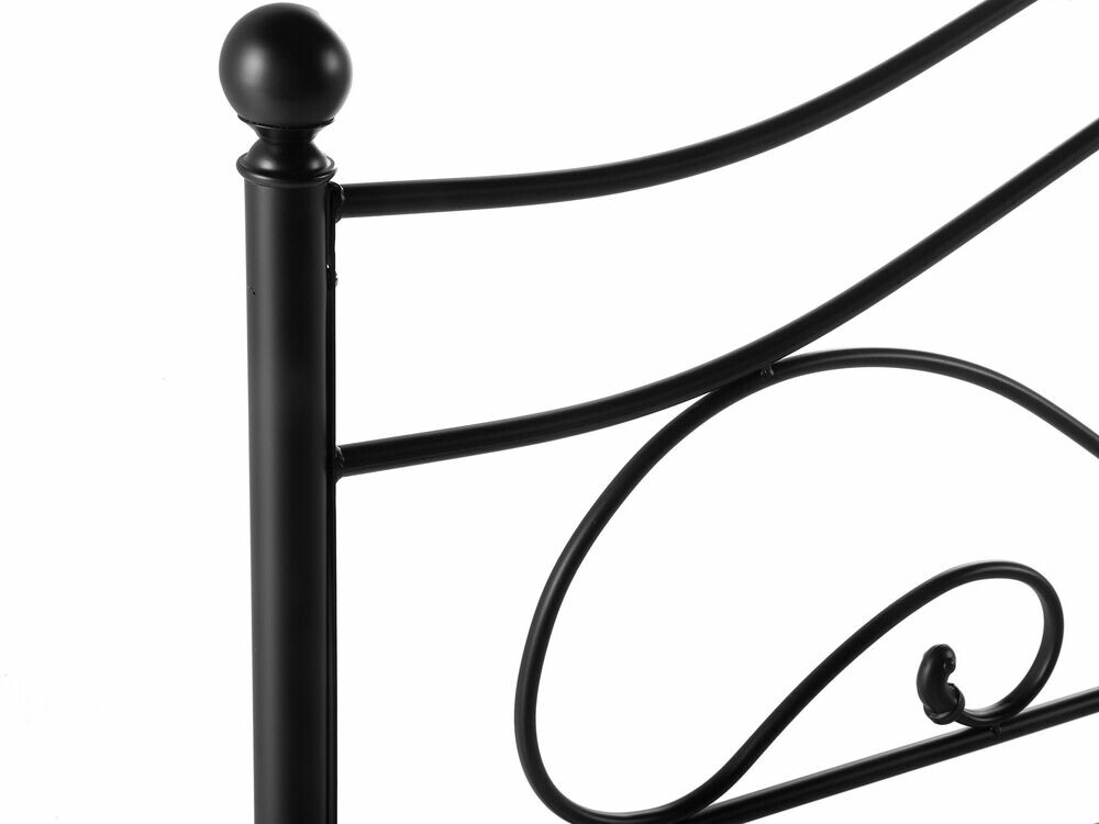 Postelja Berwyn 458 (Črna)