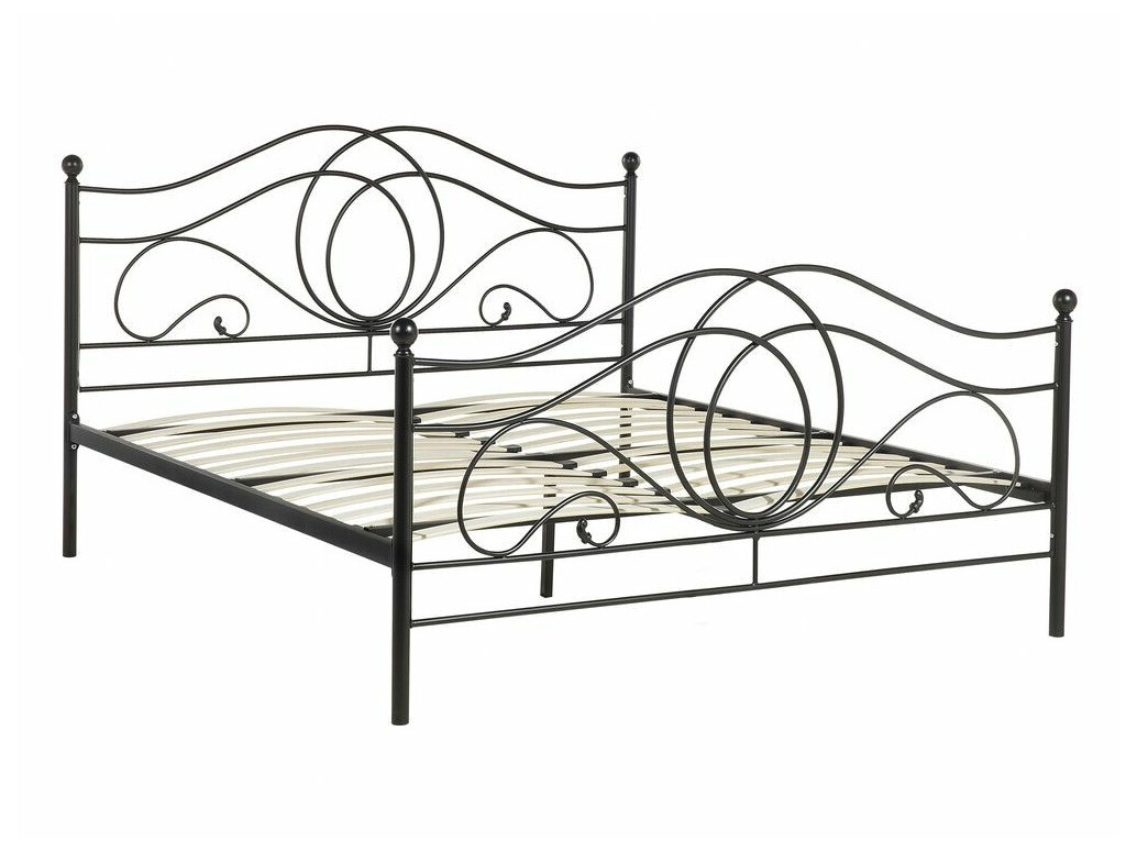 Postelja Berwyn 458 (Črna)