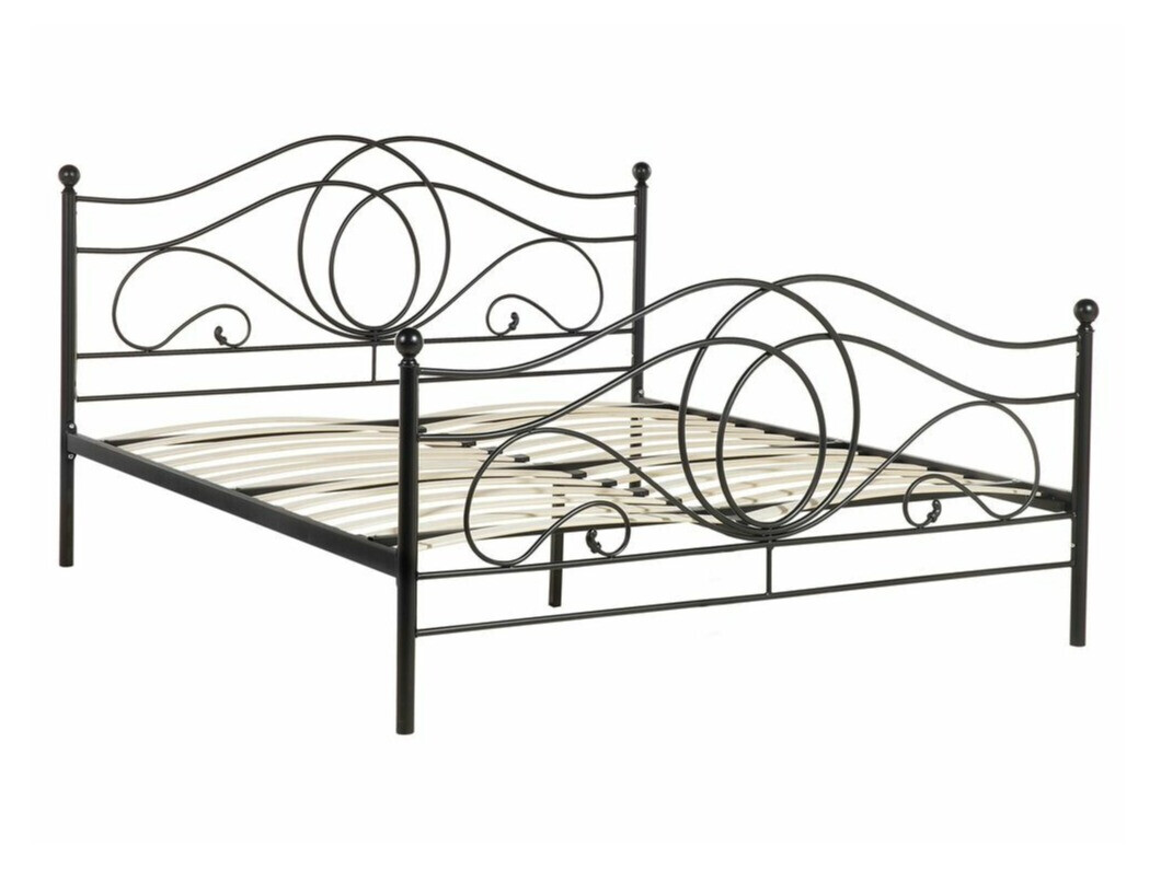 Postelja Berwyn 458 (Črna)