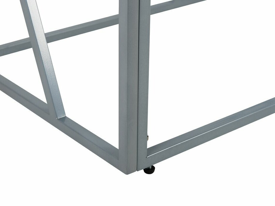 Konzolna miza Berwyn 484 (Srebrna)