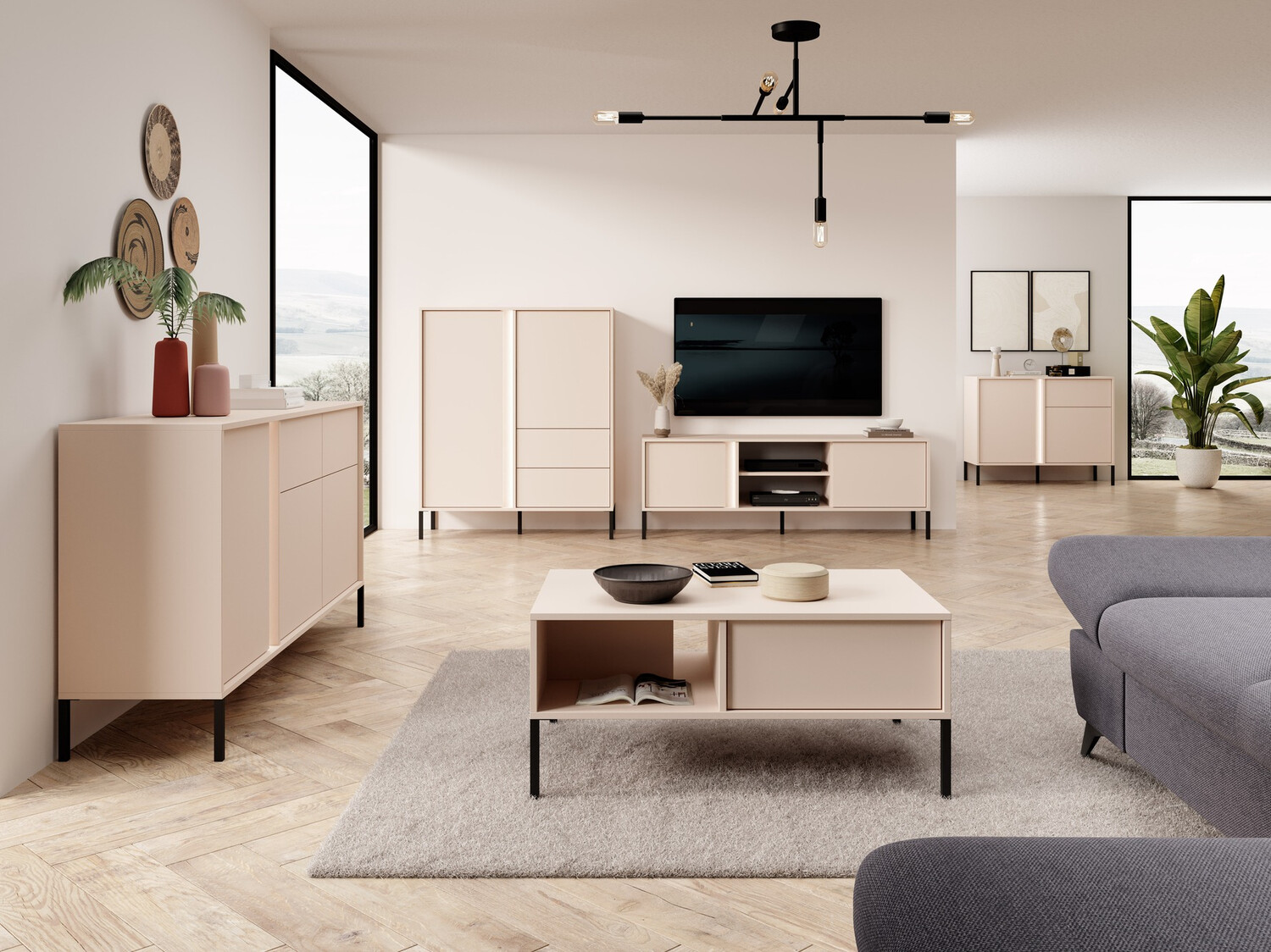 Komplet za dnevno sobo Orltoru 109