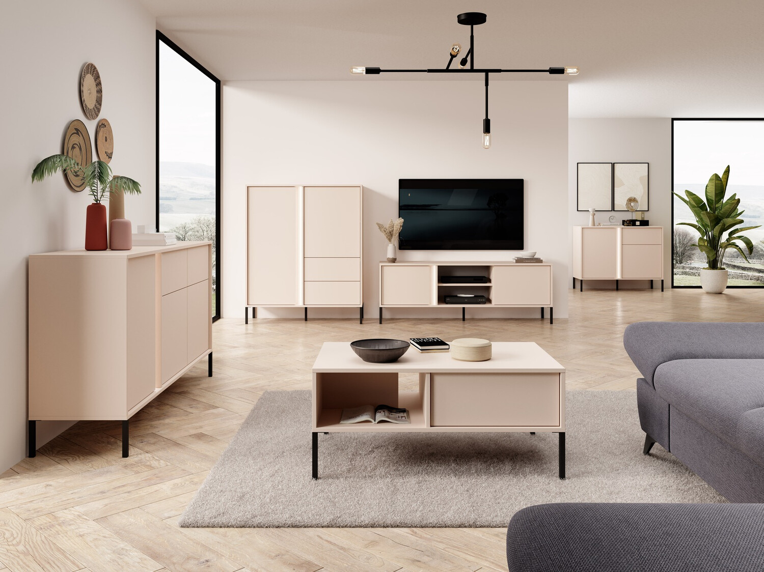 Komplet za dnevno sobo Orltoru 109