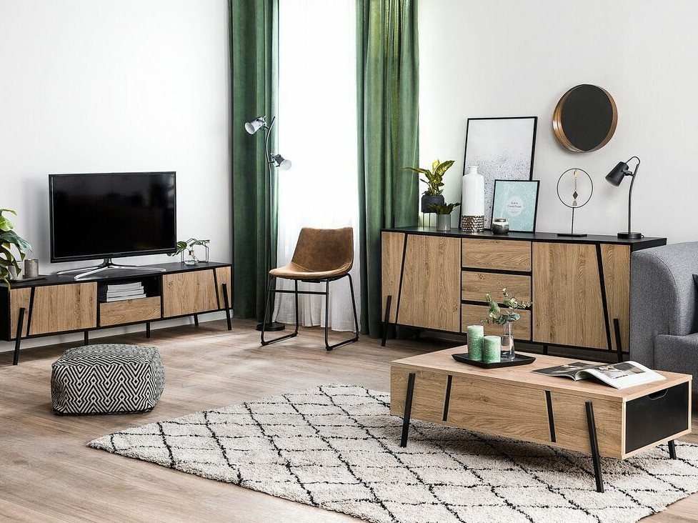 Raztegljiva klubska mizica Berwyn 498