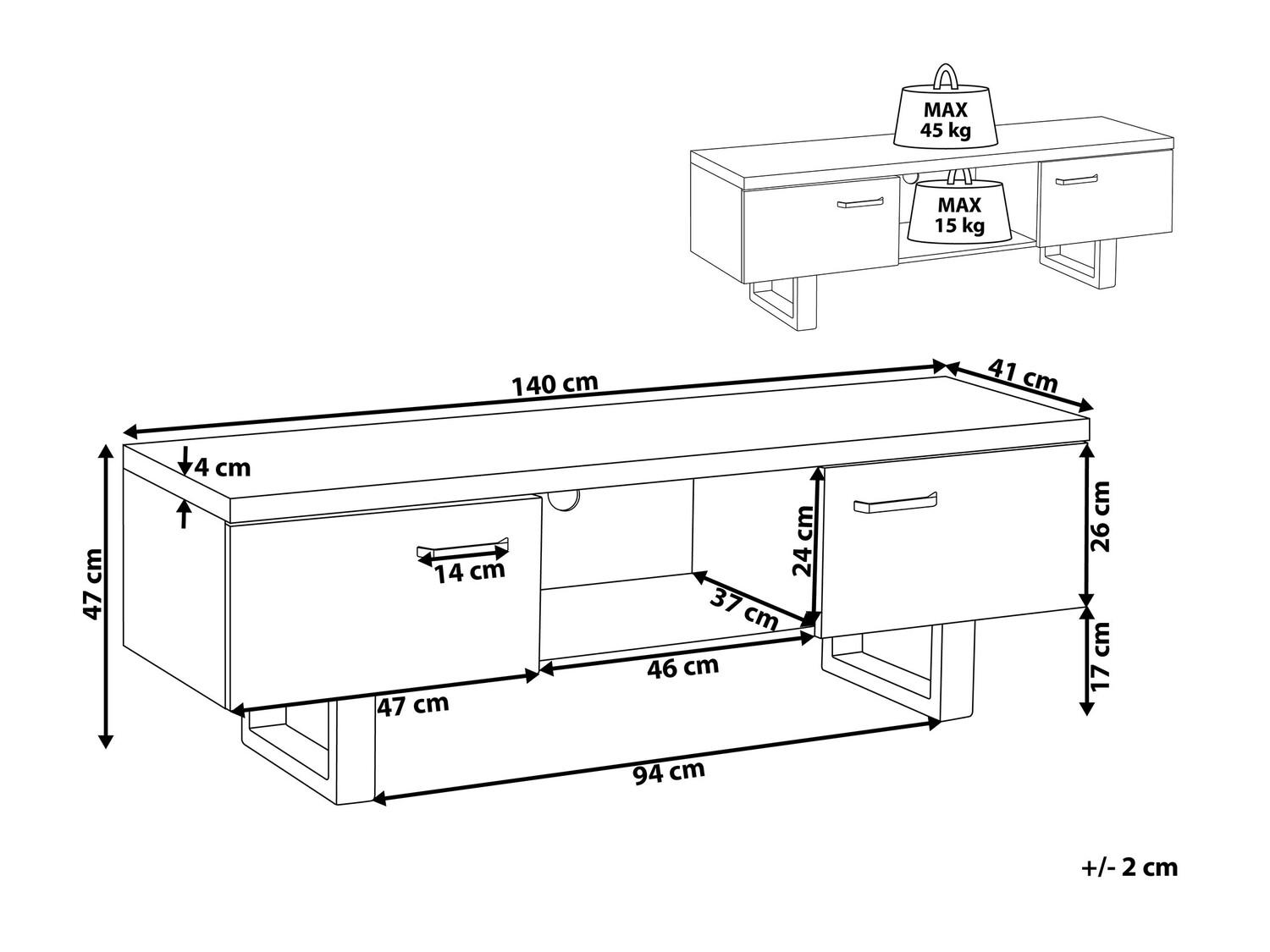 TV-omarica Berwyn 501 (Temen les)