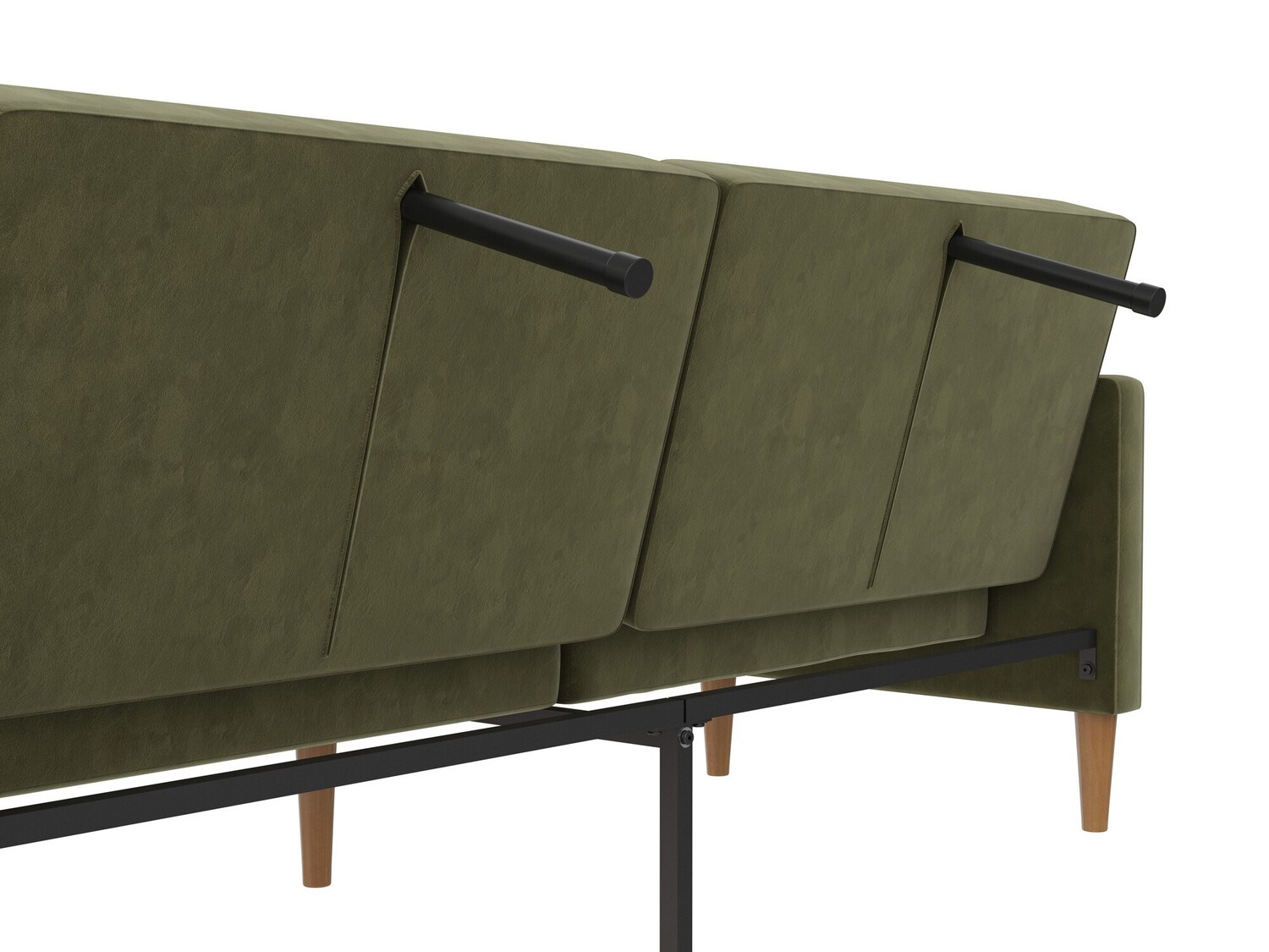 Raztegljiv kavč Denton 1178 (Kaki)