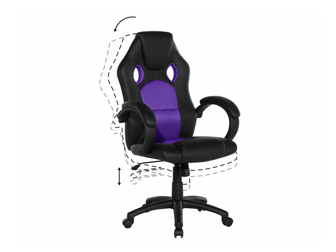 Gaming stol Berwyn 525 (Vijolična)