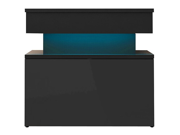 Nočna omarica Monfero (Črna + Sijaj črna)