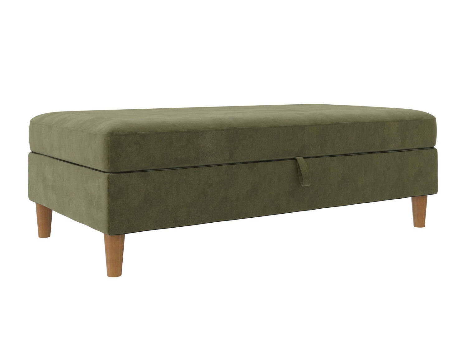 Klop z oblazinjenjem Denton 1180 (Kaki)