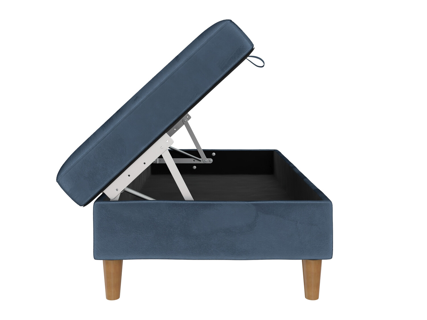 Klop z oblazinjenjem Denton 1180 (Modra)