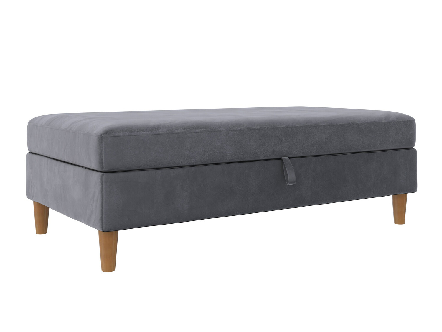 Klop z oblazinjenjem Denton 1180 (Siva)