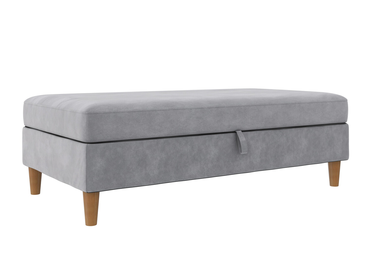 Klop z oblazinjenjem Denton 1180 (Svetlo siva)