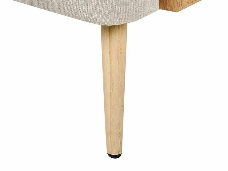 Fotelj Berwyn 2026 (Bež + Svetel les)