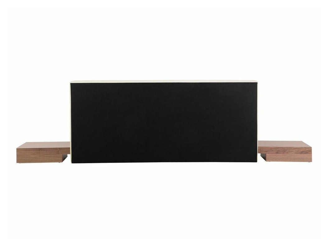 Postelja Berwyn 541 (Rjava) Z nočne omarice