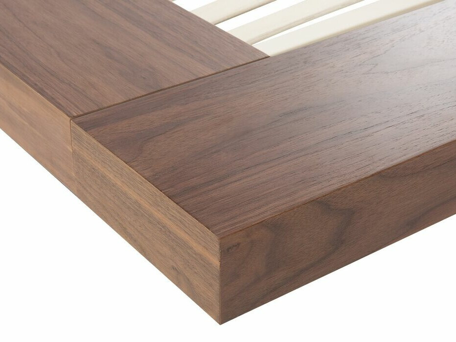 Postelja Berwyn 541 (Rjava) Z nočne omarice