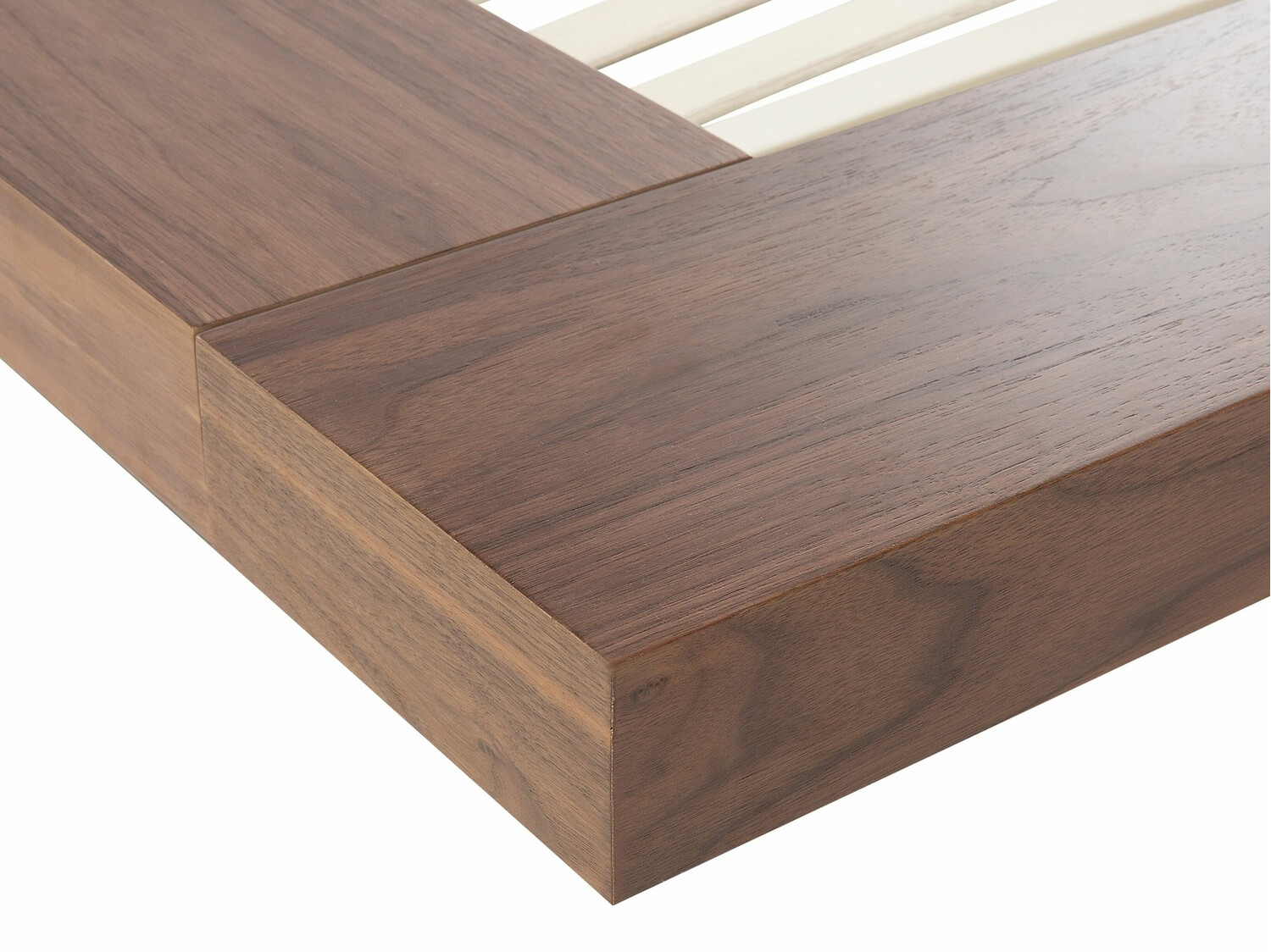 Postelja Berwyn 543 (Rjava) Z nočne omarice