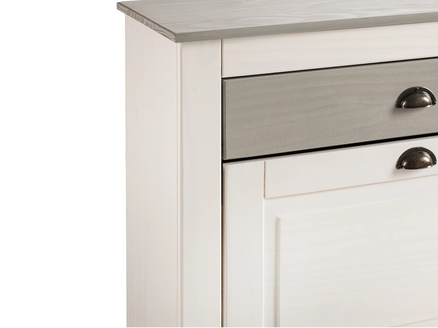 Omarica za čevlje Etviri 110 (Bela + Siva)