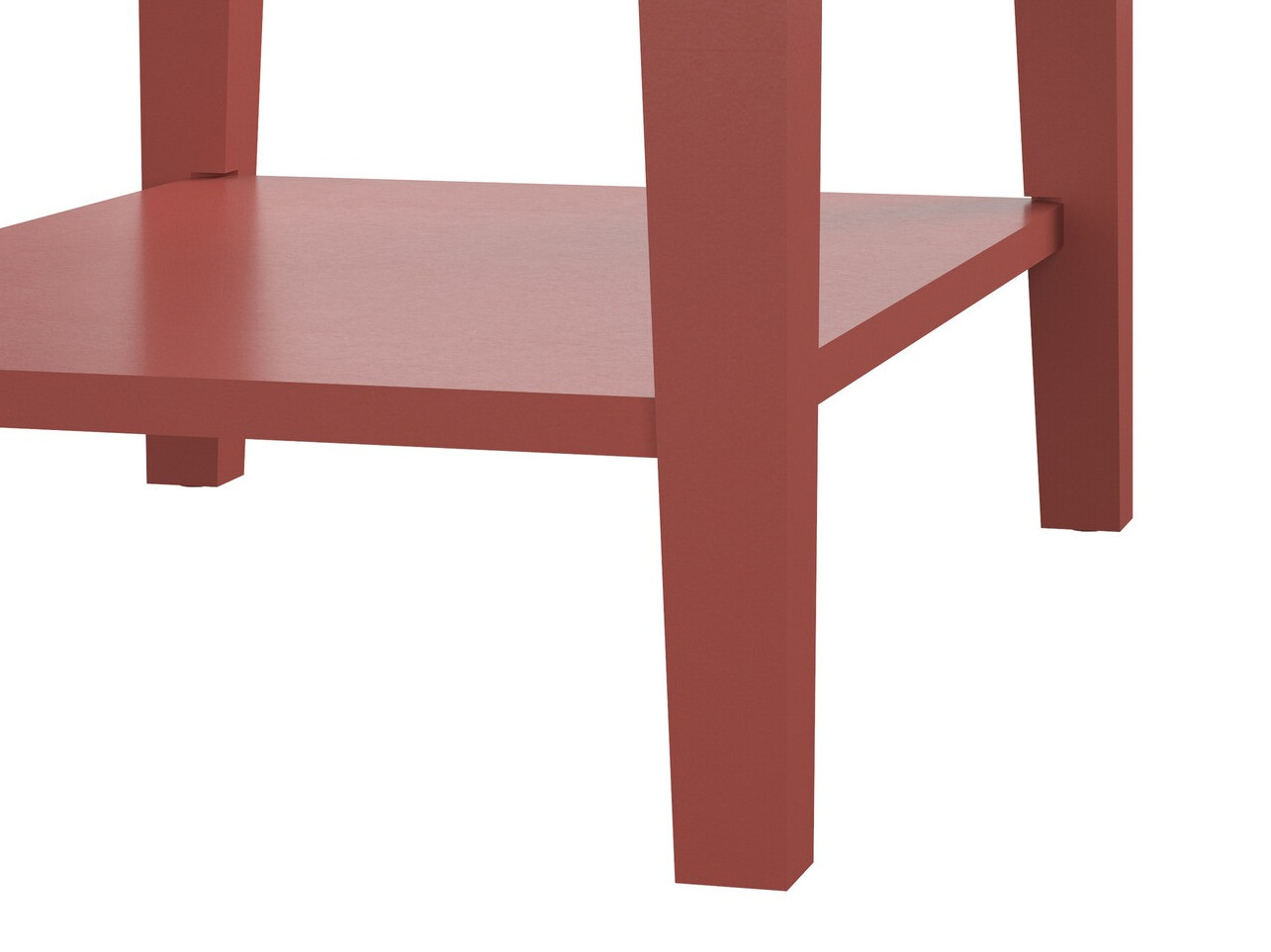 Stranska mizica Sonfivo 107 (Rdeča)