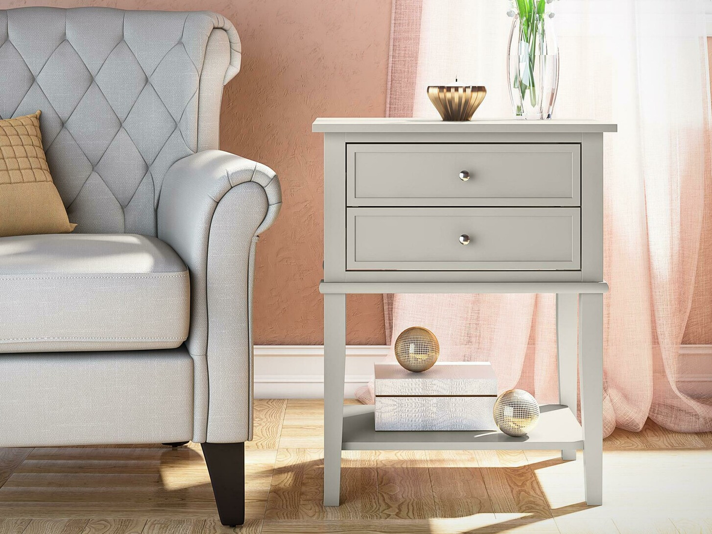 Stranska mizica Sonfivo 107 (Taupe)