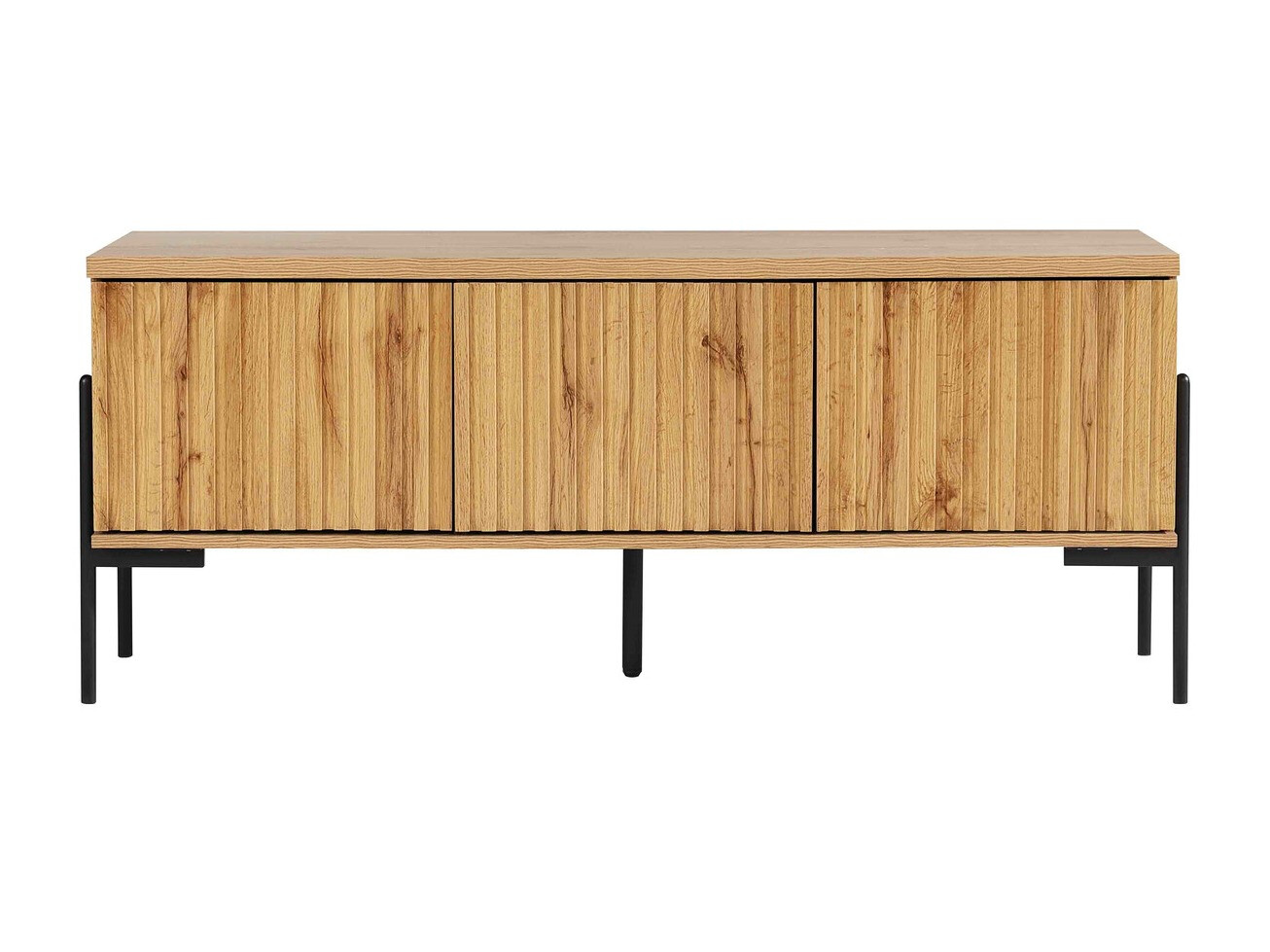 TV-omarica Denton 1189 (Črna + Wotan hrast)