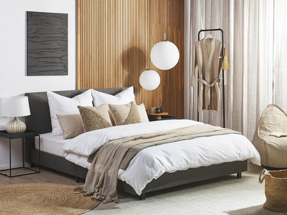 Postelja Berwyn 589 (Siva)