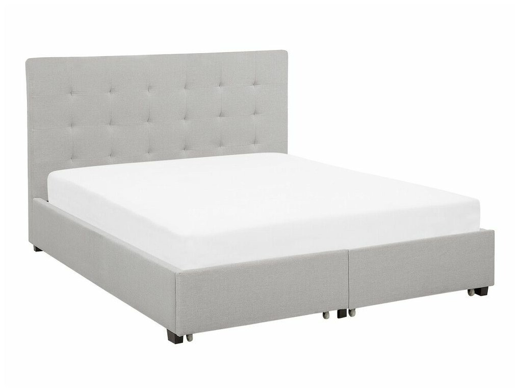 Postelja Berwyn 590 (Svetlo siva)