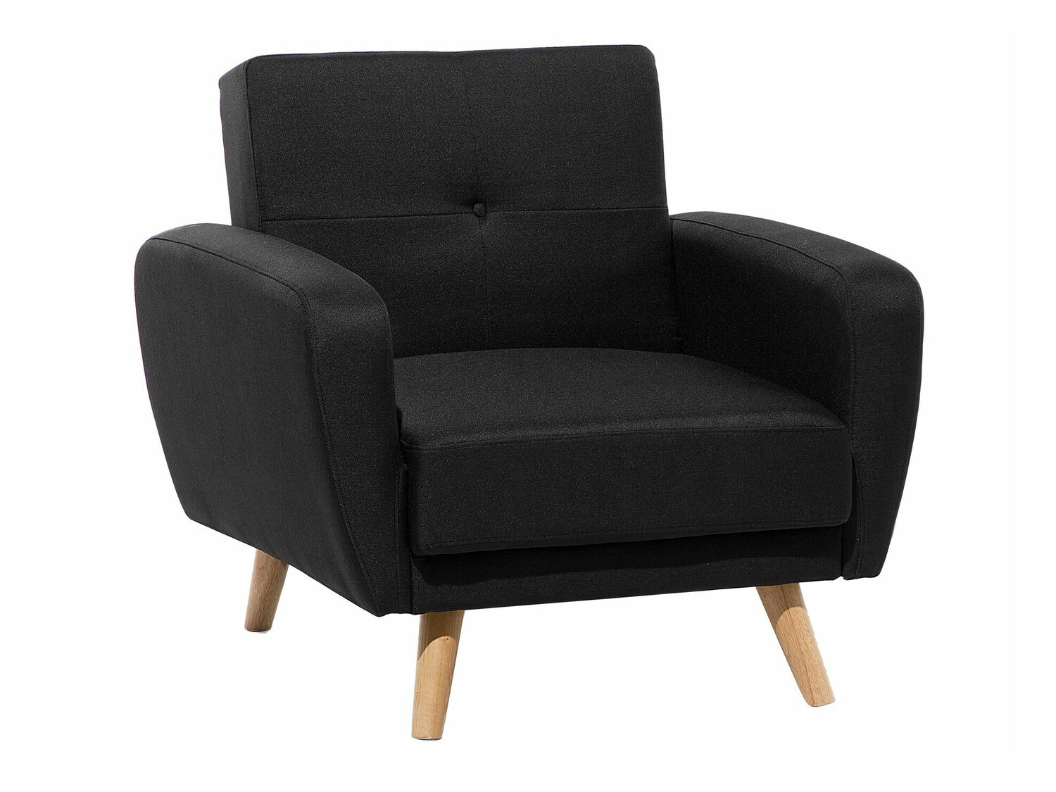 Fotelj Etlivi 101 (Črna)