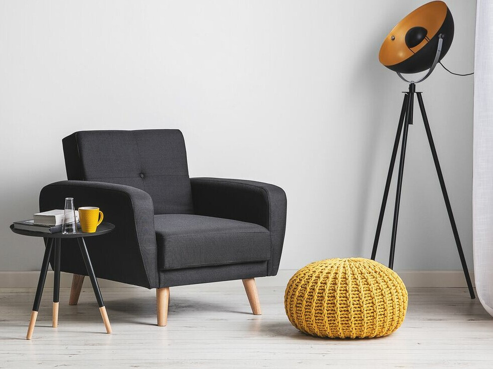 Fotelj Etlivi 101 (Črna)