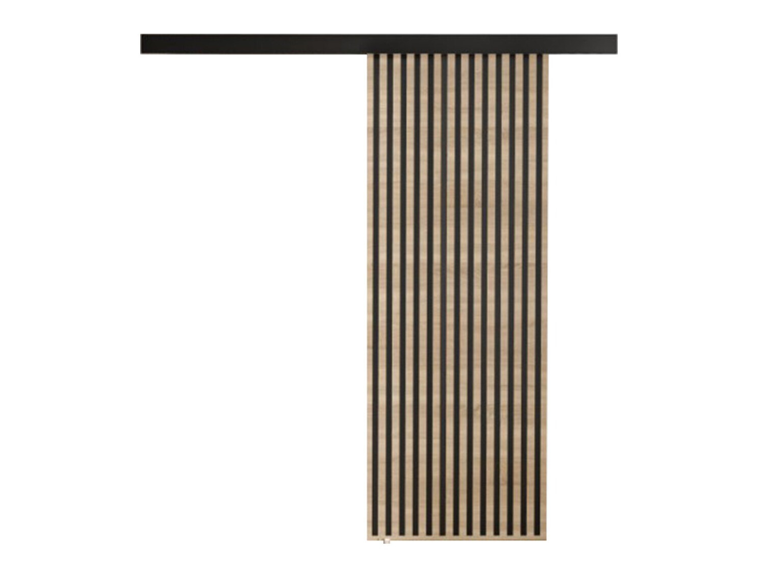 Drsna vrata Dover 201 (Sonoma hrast + Črna)