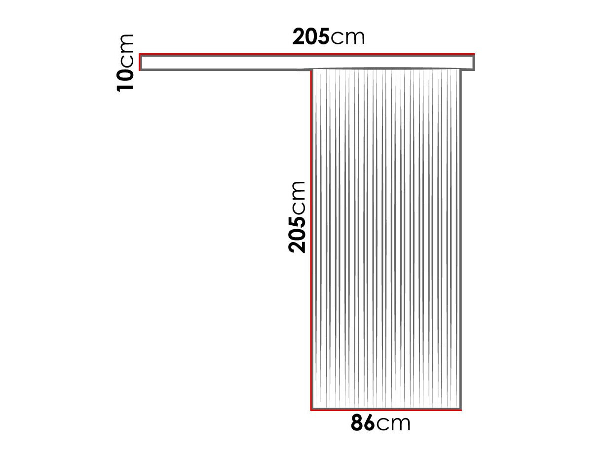 Drsna vrata Dover 202 (Craft zlati hrast + Črna)