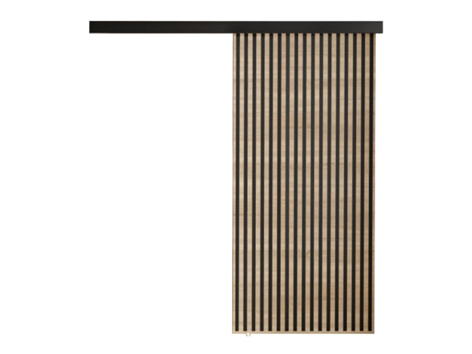 Drsna vrata Dover 203 (Sonoma hrast + Črna)