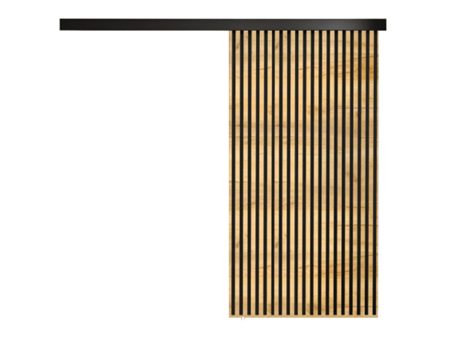 Drsna vrata Dover 204 (Craft zlati hrast + Črna)