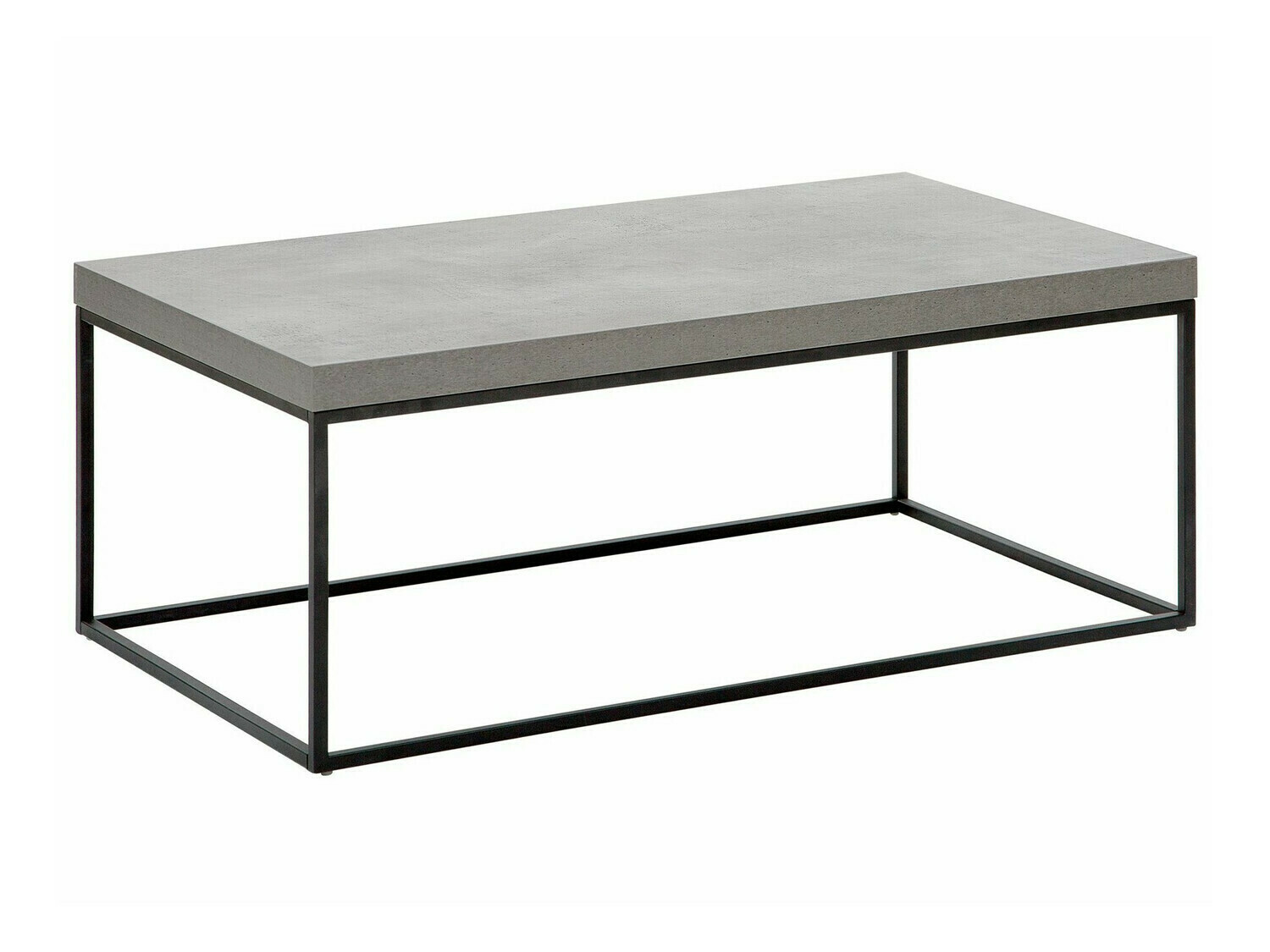 Klubska mizica Berwyn 655 (Črna + Beton)