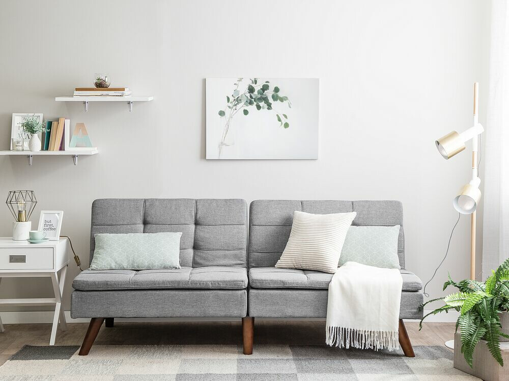 Raztegljiv kavč Berwyn 654 (Svetlo siva)