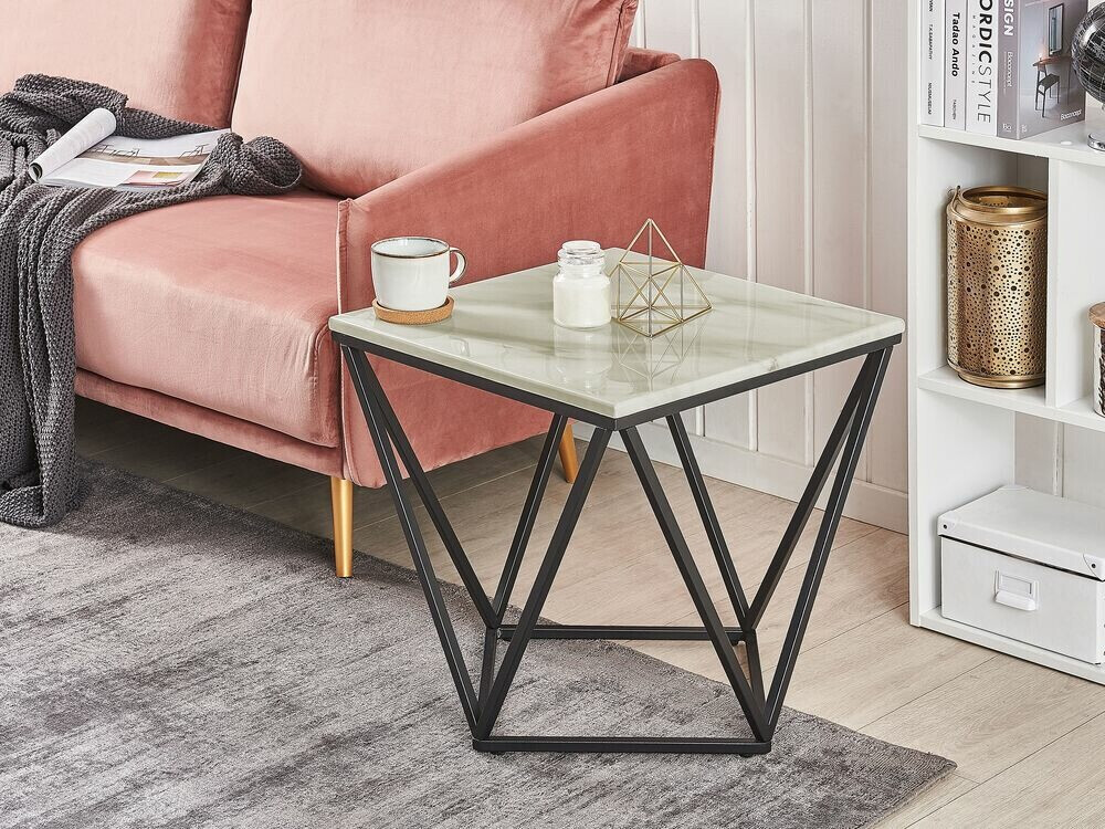 Stranska mizica Berwyn 651 (Črna + Rjavi marmor)