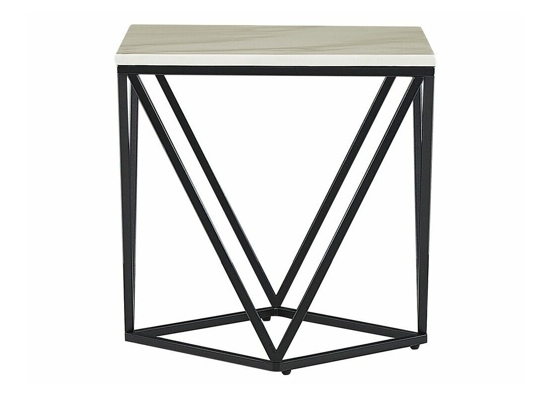 Stranska mizica Berwyn 651 (Črna + Rjavi marmor)