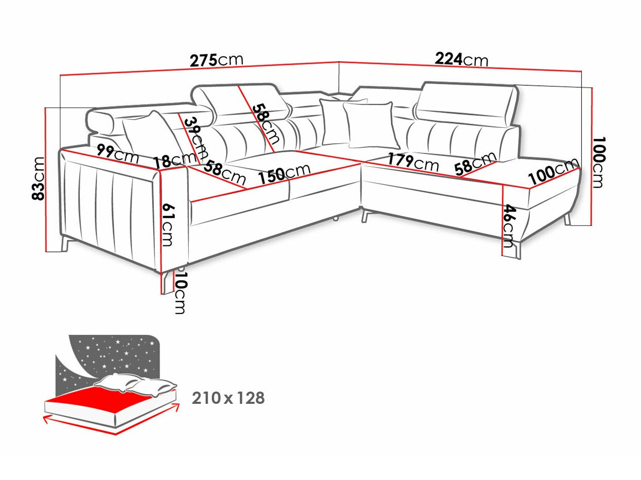 Kotna garnitura Sarasota 147 (Mono 231 + Botanical 36)