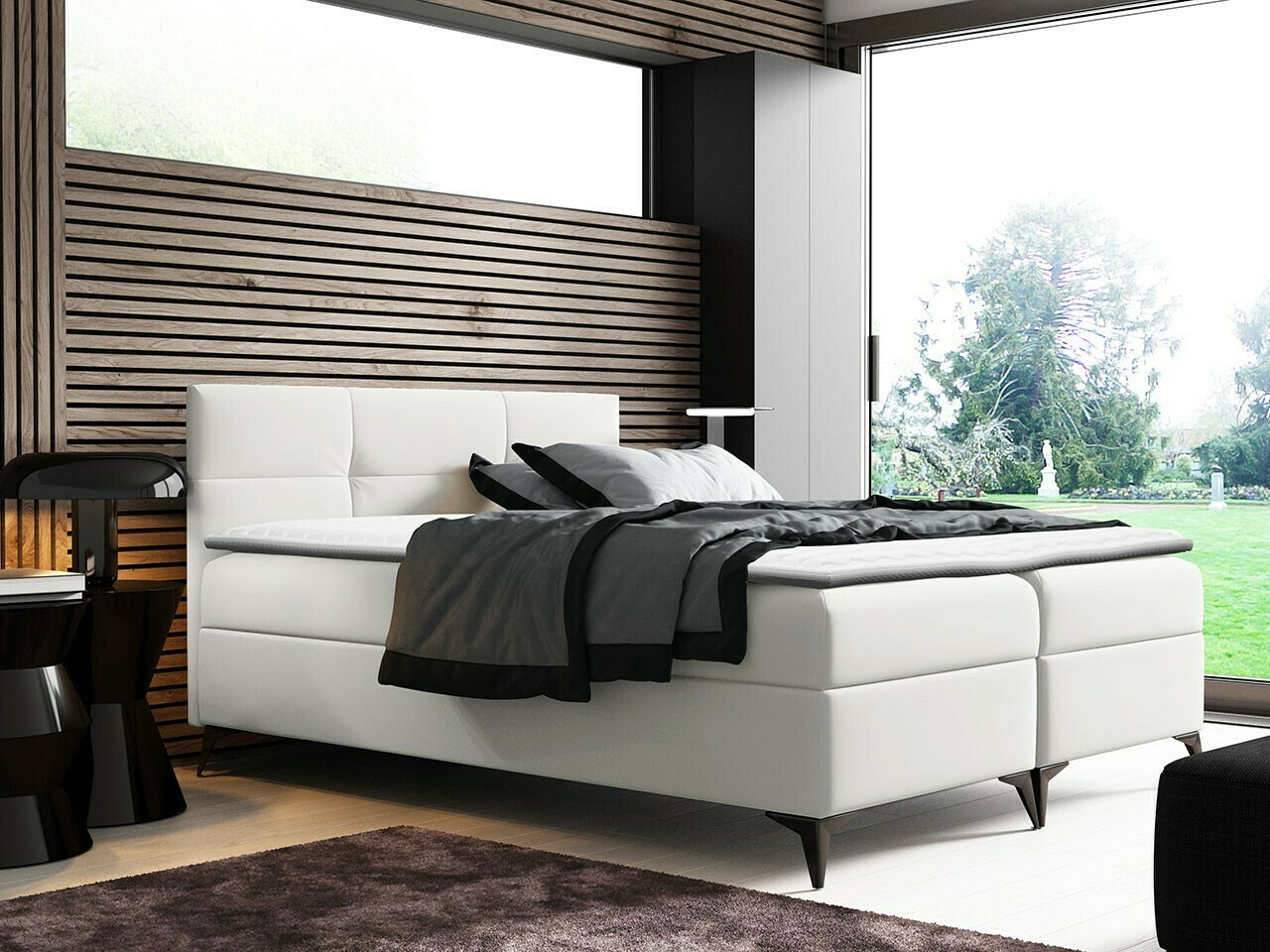 Boxspring postelja Harena (Soft 017)