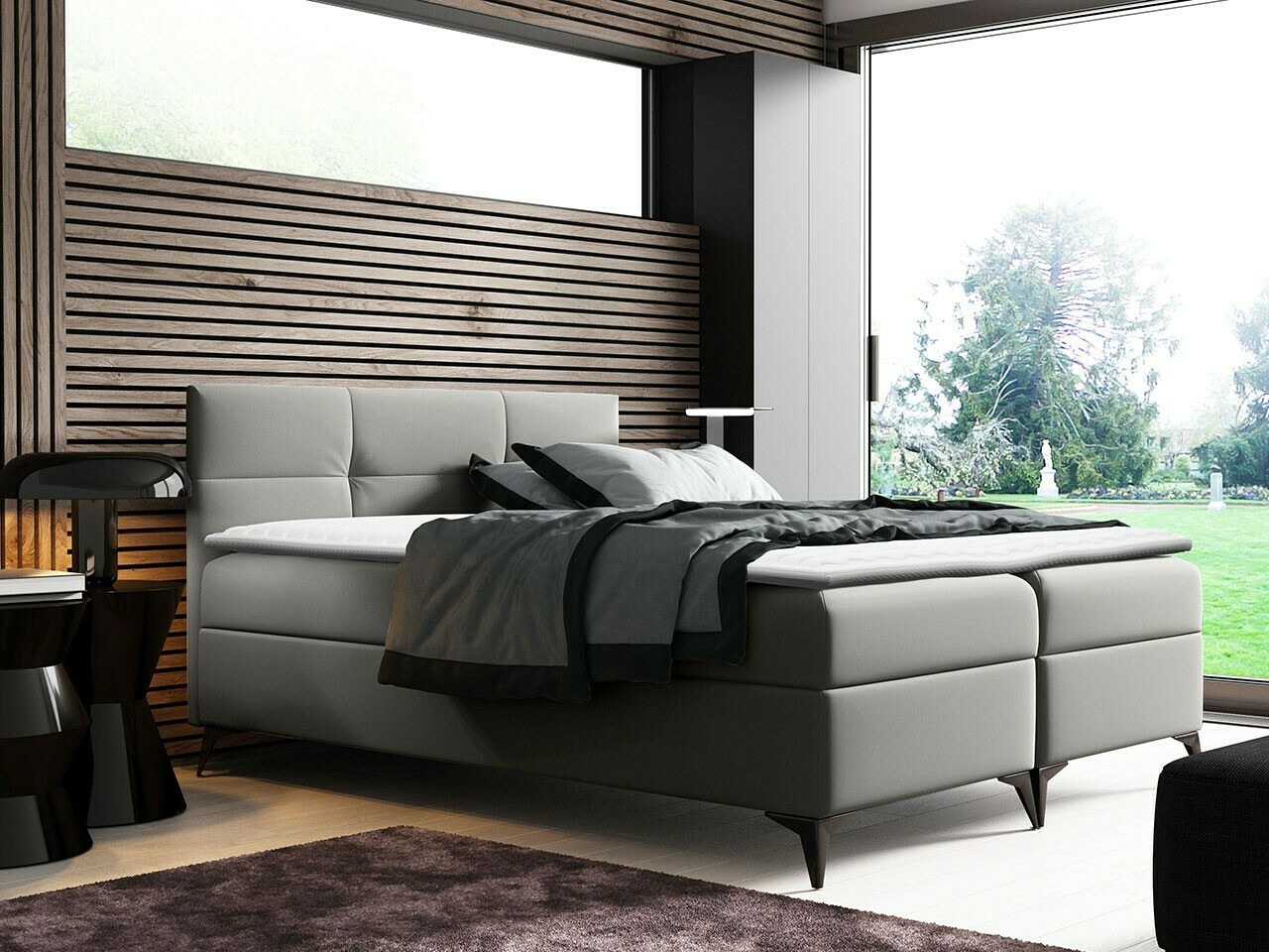 Boxspring postelja Harena (Soft 029)