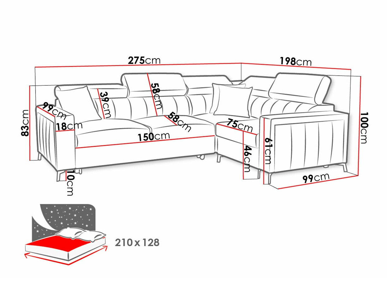 Kotna garnitura Sarasota 149 (Mono 231 + Botanical 36)