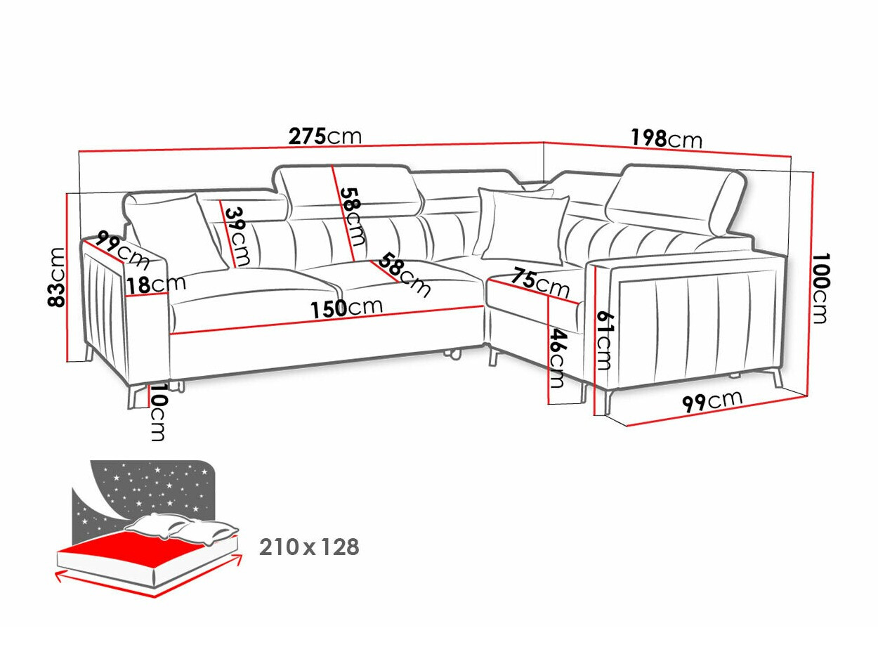 Kotna garnitura Sarasota 149 (Mono 234 + Botanical 36)