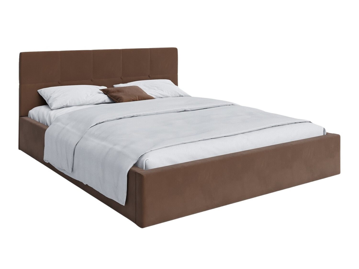 Postelja Fairfield 107 (Rjava)