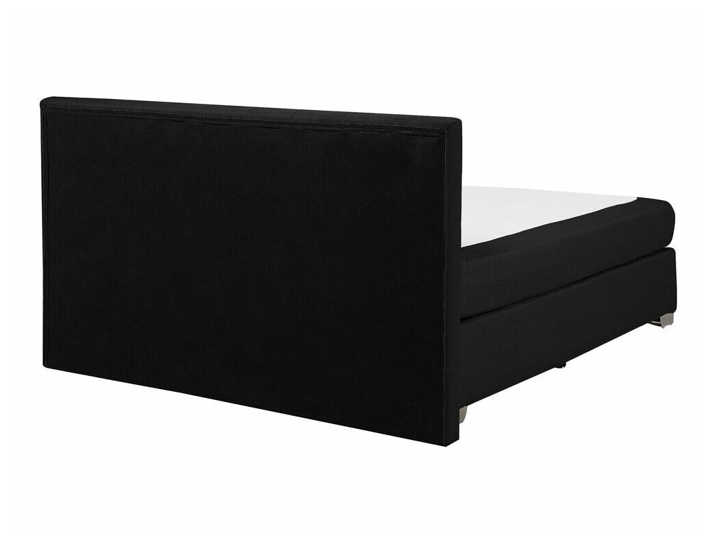 Boxspring postelja Berwyn 718 (Črna)