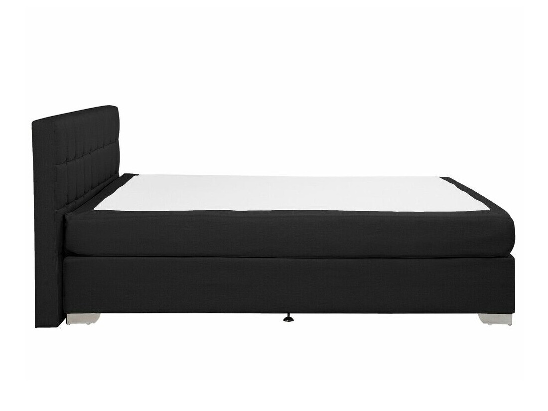 Boxspring postelja Berwyn 718 (Črna)