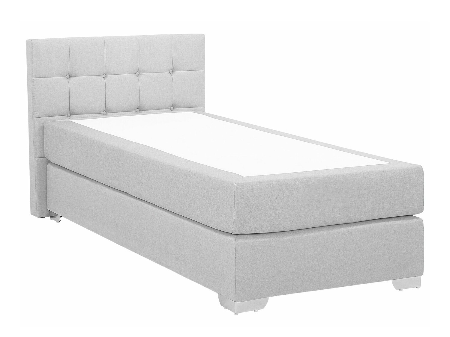 Boxspring postelja Berwyn 718 (Svetlo siva)