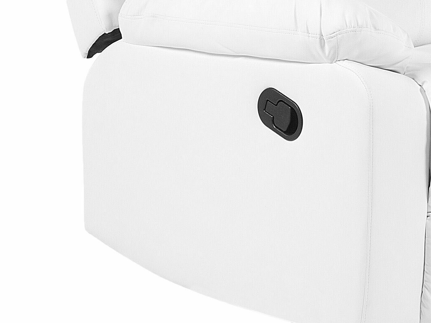 Fotelj s počivalnikom Tivlira 100 (Bela)