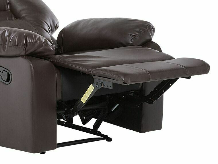 Fotelj s počivalnikom Tivlira 100 (Rjava)