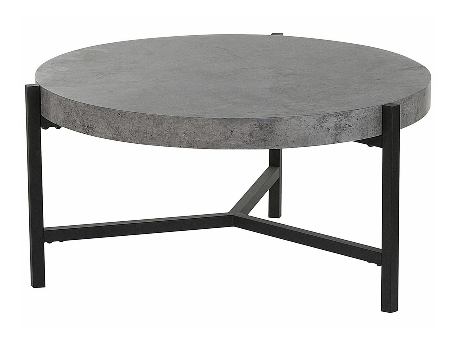 Klubska mizica Berwyn 707 (Črna + Siva)